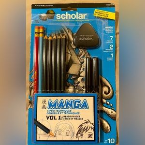 🔶Prismacolor Scholar Manga Vol. 1 BNIB!!!